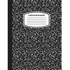 Classic Composition Notebook: (8.5x11) Wide Ruled Lined Paper Notebook Journal
