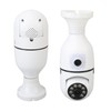 360 Degree Light Bulb Camera 1920 X 2160 Auto Tracking