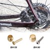 VANSIHO (10 set) Bicycle Brake Olive and Brass Insert Kit