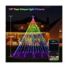 FANCILLUMA 13.5FT Smart Christmas Tree Lights LED, Remote & App