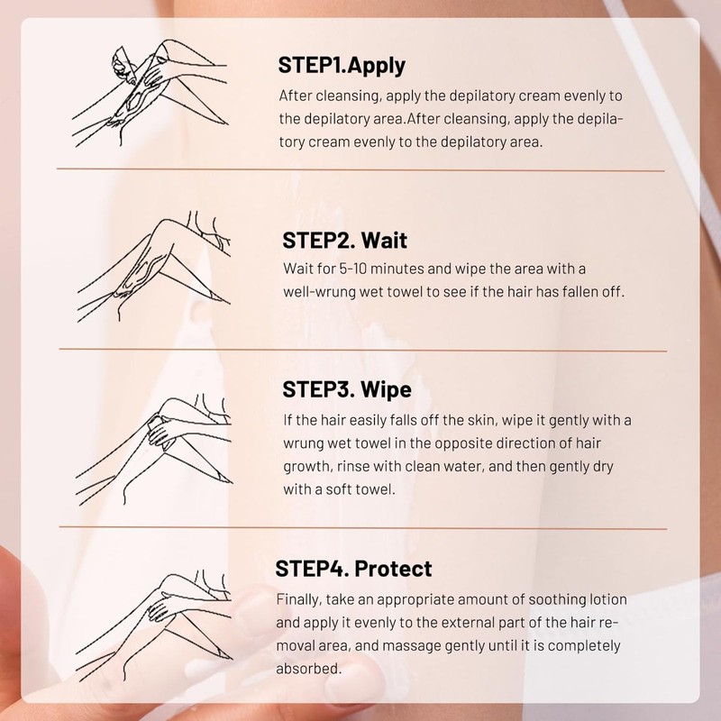 Auures Hair Removal Cream, Auures Facial Hair Removal Cream -