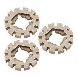 The Lord of the Tools 3PCS Oscillating Tool Shaft Adapter Compatible with Bosch Compatible with Fein Compatible with Multimaster Compatible with Makita 25.1x3.1mm Tools Shank Adapter