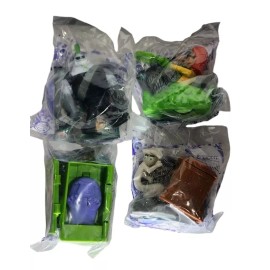 Nickelodeon Lot Of 4 DANNY PHANTOM Burger King Toys - Skulker, Locker, And More!