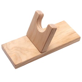 Colcolo Hot Glue Gun Holder, Wood Hot Melt Glue Gun Stand, Hot Melt Glue Gun Base, Craft Room Organizer