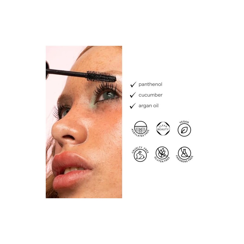 Sarelly Mini Máscara waterproof HORSE LASHES BLACK Mini Máscara de