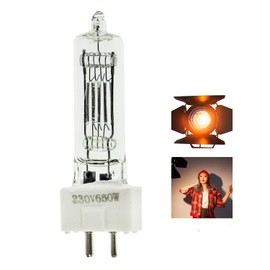 650W Bulb For Fresnel Tungsten Video Continuous Lighting Pro Video