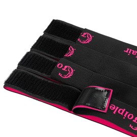 Elastic Bands for Wig Edges Wig Band - 4PCS Adjustable Lace Melting Band for Wigs Edge Wrap to Lay Edges - Wig Band for Lace Frontal Melt - Wig Accessories for Salon, Wigs Supplies, Edge Laying Band