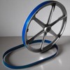 2 Blue Ultra Duty Urethane Band Saw Tires For Ellis
