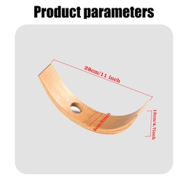 FOWSEEK Bamboo Wine Rack, Single Wine Bottle Holder for Countertop, Unique Self Balancing Wine Holder for Wine Bottle Display Storage, Wine Organizer Shelf for Bar Kitchen Cabinet Dining Room