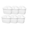 Mutital Water Filter Cartridges Pack of 6 Replacement for Brita