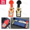 AQJ 2x Car Battery Terminal Clamp Connectors Positive Negative-Relea