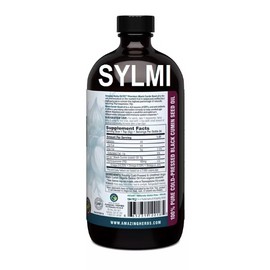 AMAZING HERBS BLACK SEED OIL Organic Pure Cold Pressed Cumin Nigella Sativa 16oz