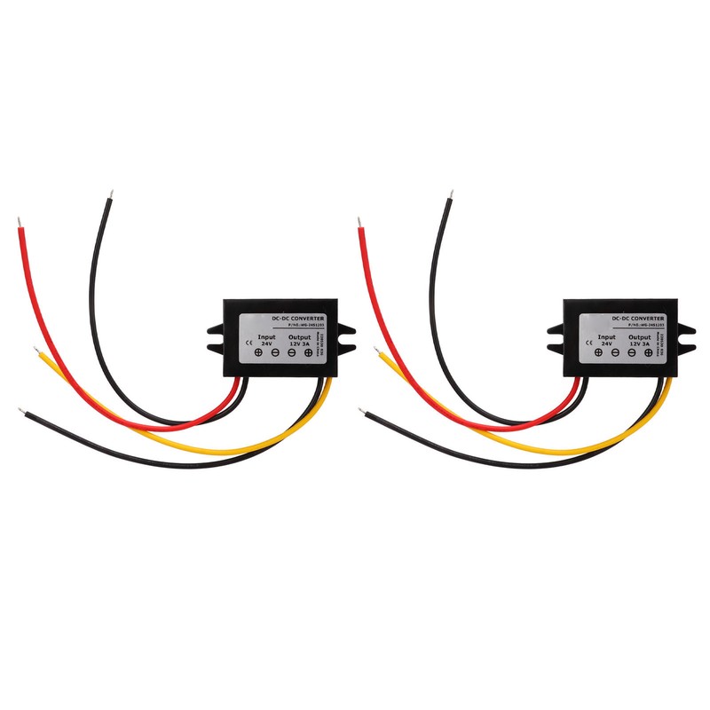 DC to DC Converter 18‑40V to 12V 3A 36W IP68