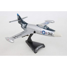 Daron Postage Stamp F9F Panther Silver/Black 1/100