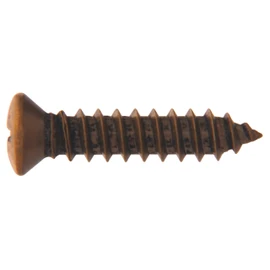 The Hillman Group 2847 6 x 1-Inch Flat Head Antique Brass Decorative Sheet Metal Screw, 30-Pack