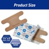 Med Pride Sterile Fabric Fingertip and Knuckle Bandages - 100