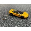 Unbranded Acura NSX Yellow Keychain Hot Wheels Matchbox 1990