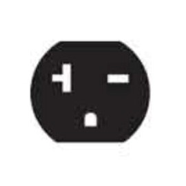 20A 240V Heavy Duty Single Receptacle White Color NEMA 6-20R Appliance/Air Conditioner Outlet (1)