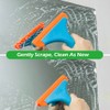 3 Pcs Flexible Silicone Squeegee, FineGood 5.9” Blade Window Squeegee