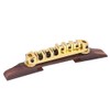 Bridge Tailpiece Rosewood Base Bridge Screw Wrenches for 6 String