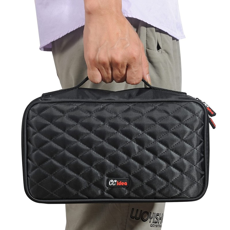 CCidea CD DVD Case Holder, Portable Disc Storage Wallet Binder,
