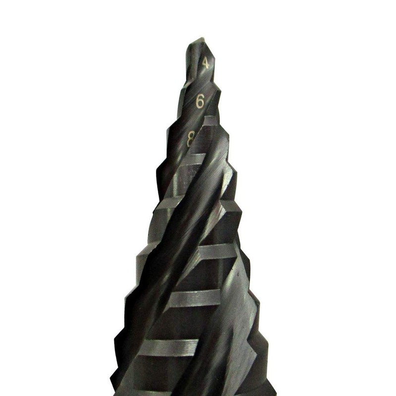 WIZ'A Arklands FS-422D 4-Blade Step Drill, 0.2 - 0.9 inches