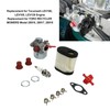 Carburetor 640350 Spark Plug Air Filter Fuel Filter Kit Replacement