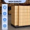 8PCS 23.6x15.7x3.9 in Plastic Pallets