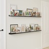 Wallniture Denver 72" Floating Shelves for Picture Frames Collage Wall
