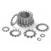 FOMGIIN Pack of 15 M6 Tooth Washer Lock Washers, 304