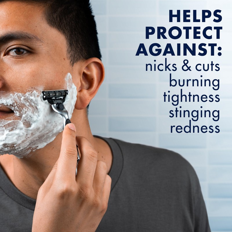 Gillette Series 3X Sensitive Shave Gel, Hydrates, Protects and Soothes
