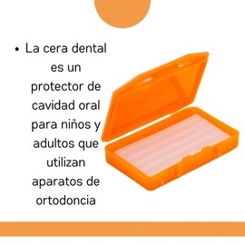 Cera de Ortodoncia 6 piezas cera para brackets cera dental para brackets Gratis Manual de consultorio dental