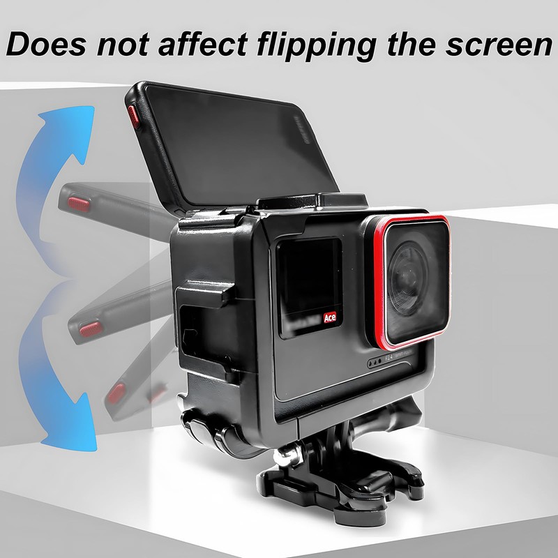 Cage for Insta 360 Ace Frame Accessories, Protective Housing Shell