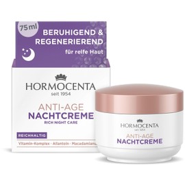 Hormocenta Anti-Age Night Cream 75 ml - Regenerating Rich Anti-Age Care with Vitamin Complex, Allantoin and Macadamia Nut Oil (1 x 75 ml)