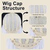 1M/40 INCH Thick Long Straight Grey Costume Wig for Women