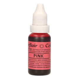 Sugarflair Edible Droplet Paint Food Colouring Liquid Pink - Food Paint for Sugar Paste, Butter Cream - Can be Used with Airbrush - 14 ml