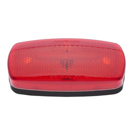 Optronics MC32RBBP Red/Black Rectangular Reflector Clearance Marker Light