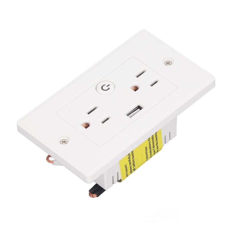 Smart Wall Outlet USB Voice Control Multifunctional WiFi Wall Socket
