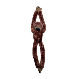 EcoBuddiez Tree Huggers - Brown Bear from Deluxebase. 28 inch Hanging Stuffed Animals Made from Recycled Plastic Bottles. Eco-Friendly Cuddly Plush Toy and Perfect Cuddly Gift for Kids.