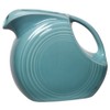 Fiesta 67-1/4-Ounce Large Disk Pitcher, Turquoise