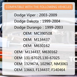 Ajantech Brake Master Cylinder for Dodge Durango Dakota Viper 1999-2009 Models M134437 M630162 MC390508