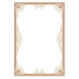 ASTAR A4 Blank Diploma Paper 10 Sheets Award File 180gsm 11.6x8.3" Writable Certificates Paper Menu Paper Diploma Paper Printing Certificate Certificate Blank Certificates Certificates Certificates
