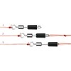 TFS Angling Quick change hook length swivel connector.10,20 or 30