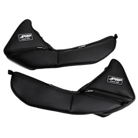 PRP Front Door Storage Bags with Knee Pads for 2025+ Polaris RZR PRO XP, PRO S, PRO R - Secure UTV Storage for Gear, Phones, Tools - Water & Puncture-Resistant Vinyl, Mesh Pocket, Added Comfort (Pair)