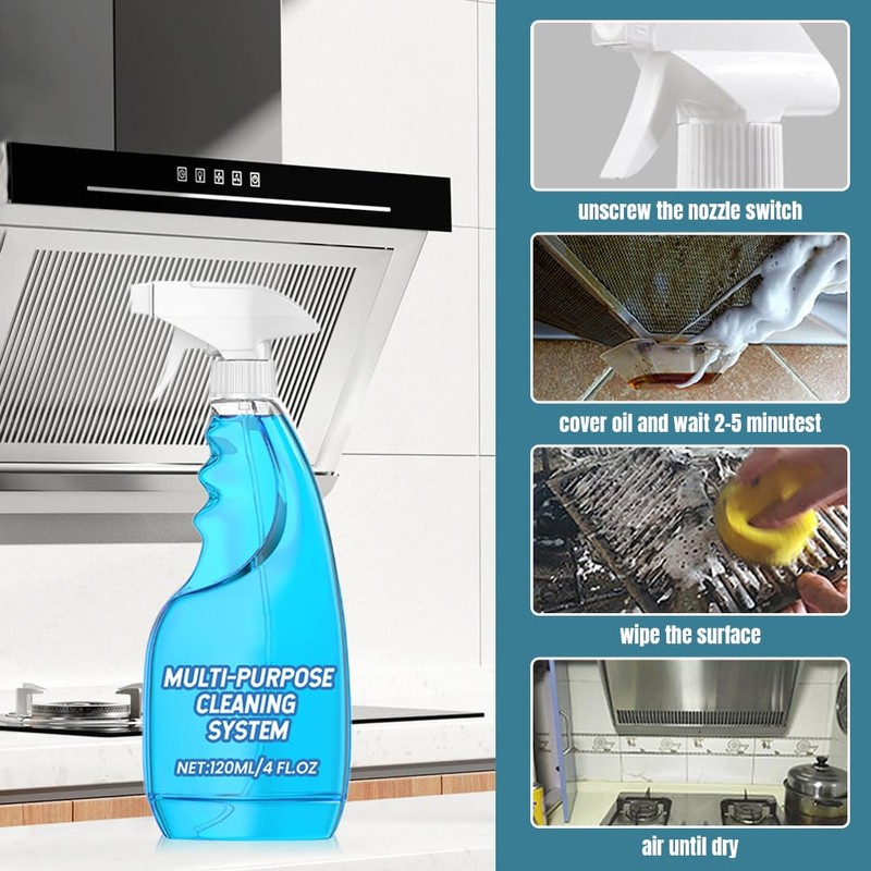 OZDOZD OZDOZD 2025 New, Splash Foam Spray Bottle Multi-purpose Cleaner,