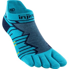 Injinji Ultra Run No Show Pacific Blue L (EU: 44.5-47), blue