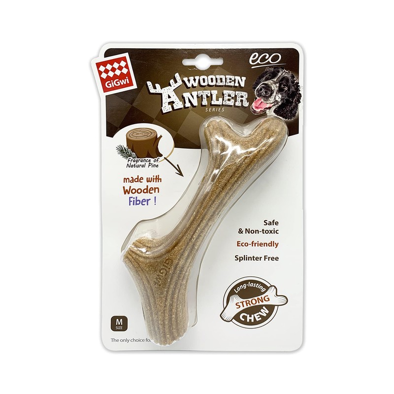 GiGwi Dog Toy Dental Toy Perfect Antler M