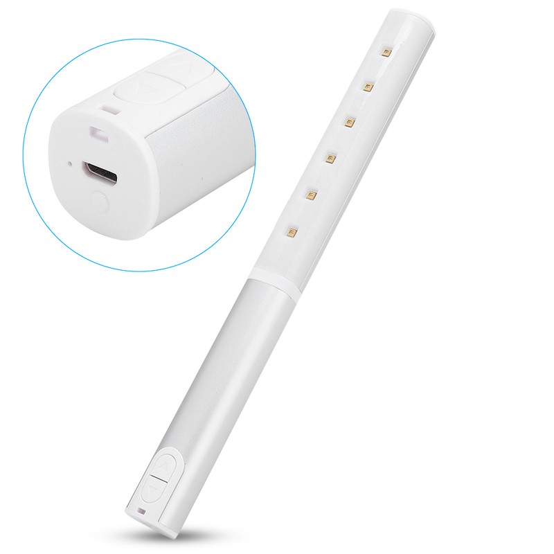 Portable UVC Light Germicidal UV Lamp Handheld Cleaning Multi Functional