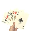 DKAOVH Jumbo Playing Cards, Oversized Playing Cards, giant playing cards,