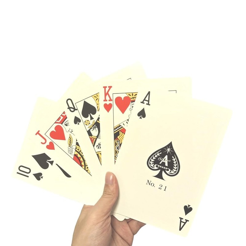 DKAOVH Jumbo Playing Cards, Oversized Playing Cards, giant playing cards,